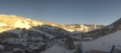 Archived image Webcam View from Hotel Talblick Hinterglemm 09:00