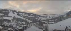 Archived image Webcam View from Hotel Talblick Hinterglemm 07:00