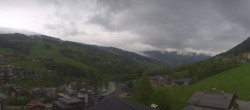 Archiv Foto Webcam Hinterglemm: Aussicht Hotel Talblick 17:00