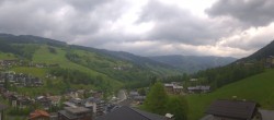 Archived image Webcam View from Hotel Talblick Hinterglemm 13:00