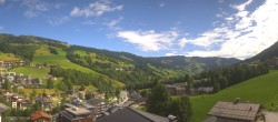 Archiv Foto Webcam Hinterglemm: Aussicht Hotel Talblick 09:00
