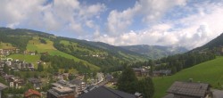 Archived image Webcam View from Hotel Talblick Hinterglemm 11:00