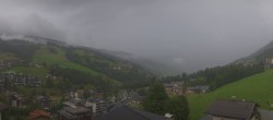 Archived image Webcam View from Hotel Talblick Hinterglemm 17:00
