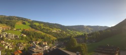 Archiv Foto Webcam Hinterglemm: Aussicht Hotel Talblick 08:00