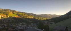 Archiv Foto Webcam Hinterglemm: Aussicht Hotel Talblick 08:00