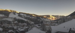Archived image Webcam View from Hotel Talblick Hinterglemm 07:00