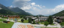Archiv Foto Webcam Ramsau Skistadion 13:00