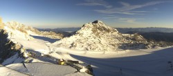 Archived image Panoramic webcam view at the Dachstein Glacier 02:00