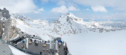 Archived image Panoramic webcam view at the Dachstein Glacier 11:00