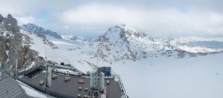 Archived image Panoramic webcam view at the Dachstein Glacier 15:00