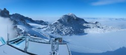 Archived image Panoramic webcam view at the Dachstein Glacier 20:00