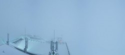 Archiv Foto Webcam Dachstein Gletscher: Panoramablick von der Bergstation 23:00