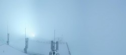 Archiv Foto Webcam Dachstein Gletscher: Panoramablick von der Bergstation 03:00