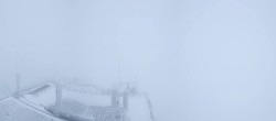 Archiv Foto Webcam Dachstein Gletscher: Panoramablick von der Bergstation 07:00