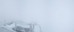 Archiv Foto Webcam Dachstein Gletscher: Panoramablick von der Bergstation 09:00