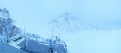 Archiv Foto Webcam Dachstein Gletscher: Panoramablick von der Bergstation 15:00