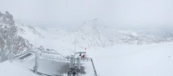 Archiv Foto Webcam Dachstein Gletscher: Panoramablick von der Bergstation 11:00