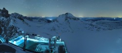 Archived image Panoramic webcam view at the Dachstein Glacier 23:00