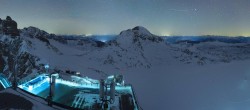 Archived image Panoramic webcam view at the Dachstein Glacier 03:00