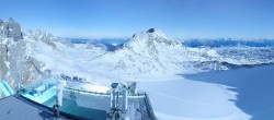 Archived image Panoramic webcam view at the Dachstein Glacier 03:00