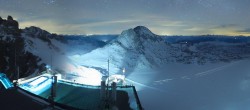 Archived image Panoramic webcam view at the Dachstein Glacier 03:00