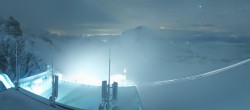 Archived image Panoramic webcam view at the Dachstein Glacier 01:00