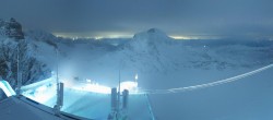 Archived image Panoramic webcam view at the Dachstein Glacier 03:00