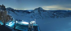 Archived image Panoramic webcam view at the Dachstein Glacier 21:00