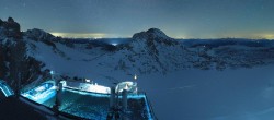 Archived image Panoramic webcam view at the Dachstein Glacier 23:00