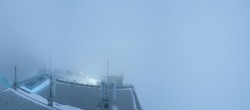 Archiv Foto Webcam Dachstein Gletscher: Panoramablick von der Bergstation 23:00