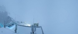 Archiv Foto Webcam Dachstein Gletscher: Panoramablick von der Bergstation 01:00