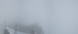 Archiv Foto Webcam Dachstein Gletscher: Panoramablick von der Bergstation 15:00