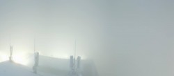 Archiv Foto Webcam Dachstein Gletscher: Panoramablick von der Bergstation 01:00
