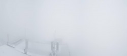 Archiv Foto Webcam Dachstein Gletscher: Panoramablick von der Bergstation 06:00