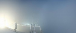 Archiv Foto Webcam Dachstein Gletscher: Panoramablick von der Bergstation 01:00
