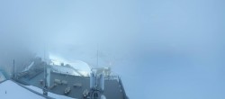 Archiv Foto Webcam Dachstein Gletscher: Panoramablick von der Bergstation 23:00