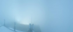 Archiv Foto Webcam Dachstein Gletscher: Panoramablick von der Bergstation 01:00