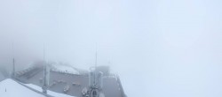 Archiv Foto Webcam Dachstein Gletscher: Panoramablick von der Bergstation 05:00