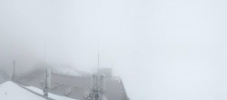 Archiv Foto Webcam Dachstein Gletscher: Panoramablick von der Bergstation 07:00