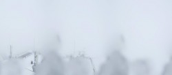 Archiv Foto Webcam Dachstein Gletscher: Panoramablick von der Bergstation 13:00