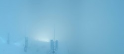 Archiv Foto Webcam Dachstein Gletscher: Panoramablick von der Bergstation 23:00