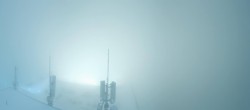 Archiv Foto Webcam Dachstein Gletscher: Panoramablick von der Bergstation 23:00