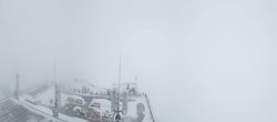Archiv Foto Webcam Dachstein Gletscher: Panoramablick von der Bergstation 07:00