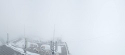 Archiv Foto Webcam Dachstein Gletscher: Panoramablick von der Bergstation 09:00
