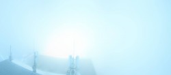 Archiv Foto Webcam Dachstein Gletscher: Panoramablick von der Bergstation 01:00