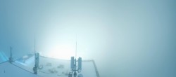 Archived image Panoramic webcam view at the Dachstein Glacier 01:00