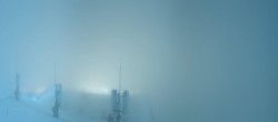 Archiv Foto Webcam Dachstein Gletscher: Panoramablick von der Bergstation 23:00