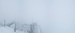 Archiv Foto Webcam Dachstein Gletscher: Panoramablick von der Bergstation 06:00