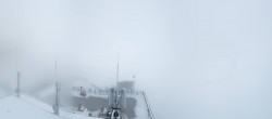 Archiv Foto Webcam Dachstein Gletscher: Panoramablick von der Bergstation 07:00
