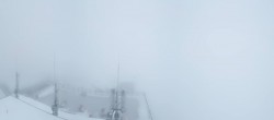 Archiv Foto Webcam Dachstein Gletscher: Panoramablick von der Bergstation 17:00